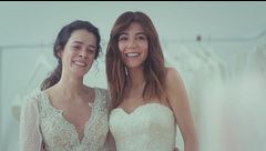 La scelta dell'abito da sposa di Ceyda e Bahar
