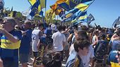 Boca Juniors, i tifosi invadono le spiagge di Miami