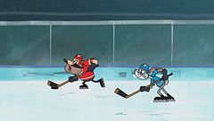 Coyote in fase di costruzione / Duello sul ghiaccio