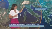 Le previsioni meteo delle prossime ore