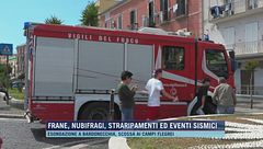 Frane, nubifragi, straripamenti ed eventi sismici