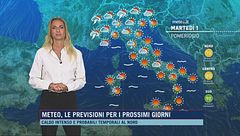 Meteo, le previsioni per i prossimi giorni