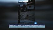Frana a Cancia di Cadore, la testimonianza di una donna rimasta bloccata