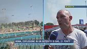 Esplosione Roma: "Il mio centro sportivo distrutto dal boato"