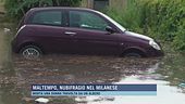 Maltempo, nubifragio nel milanese