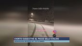 Evento suggestivo al passo dello Stelvio