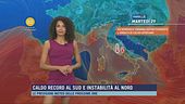 Caldo record al sud e instabilità al nord
