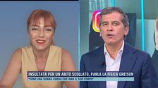 Insultata per un abito scollato, parla la fisica Greison