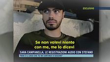 Sara Campanella, le registrazioni audio con Stefano