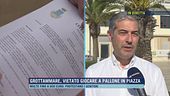 Grottammare, vietato giocare a pallone in piazza