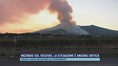 Incendio sul Vesuvio, la situazione è ancora critica