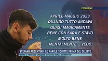Stefano Argentino, le parole scritte prima del delitto