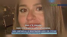 Sara Campanella, le registrazioni audio con Stefano