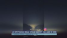 Lo spettacolo delle stelle cadenti sul lago di Idro