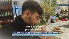 Sara Campanella, le registrazioni audio con Stefano
