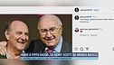 Addio a Pippo Baudo, da Gerry Scotti ad Andrea Bocelli