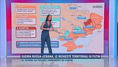 Guerra Russia-Ucraina, le richieste territoriali di Putin