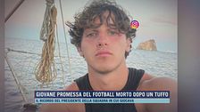 Giovane promessa del football morto dopo un tuffo