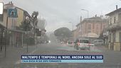 Maltempo e temporali al nord, ancora sole al sud