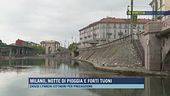 Milano, notte di pioggia e forti tuoni