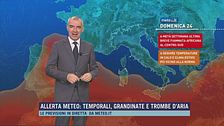 Allerta meteo: temporali, grandinate e trombe d'aria