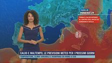 Caldo e maltempo, le previsioni meteo per i prossimi giorni