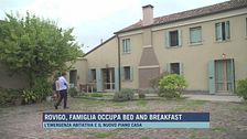 Rovigo, famiglia occupa bed and breakfast