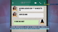 Aurora Maniscalco, la chat di gennaio con l'amica Maja