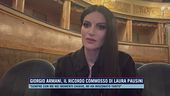 Giorgio Armani, il ricordo commosso di Laura Pausini
