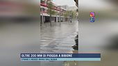 Oltre 200 mm di pioggia a Bibione