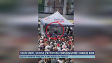 Stati Uniti, ucciso l'attivista conservatore Charlie Kirk