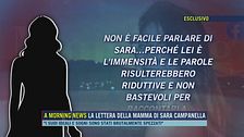 La lettera della mamma di Sara Campanella