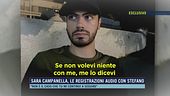 Sara Campanella, le registrazioni audio con Stefano