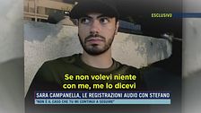 Sara Campanella, le registrazioni audio con Stefano