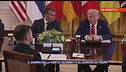 Il confronto tra Donald Trump, Volodymyr Zelensky e i leader europei in diretta da Washington