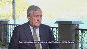 Antonio Tajani sulla situazione politica internazionale