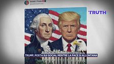 Trump, posta sui social mentre la pace si allontana