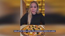 Bollette triplicate, c'è chi mangia pizza di lusso