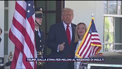 Giorgia Meloni e Donald Trump