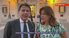 Giuseppe Conte parla di crisi di Governo