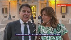 Giuseppe Conte parla di crisi di Governo