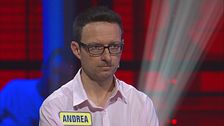 Andrea al gioco finale