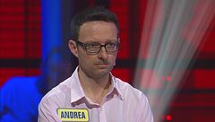 Andrea al gioco finale