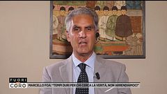 Marcello Foa: "Tempi duri per chi cerca la verità, non arrendiamoci"