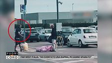Far west Italia: "Ho sventato una rapina, mi hanno sparato"