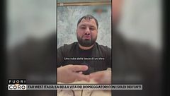 Far west Italia: la bella vita dei borseggiatori con i soldi dei furti