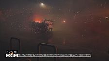 Attacco alle Olimpiadi, le immagini inedite degli scontri a Milano