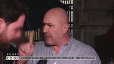 Lo show di Bandecchi (a processo per 20 milioni di tasse non pagate)