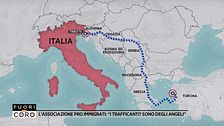 L'associazione pro immigrati: "I trafficanti? sono degli angeli"