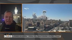 Il mondo in guerra: "I missili dell'Iran possono colpire l'Italia"